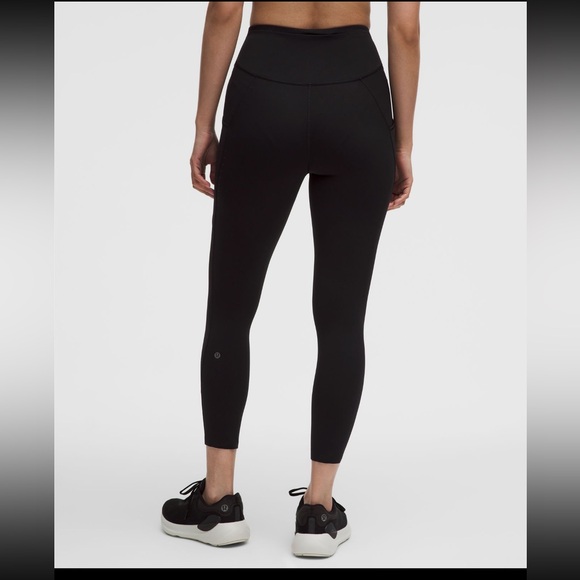 Lululemon Fast and Free High-Rise  7/8 Tight II Nulux 25" Tight size 8 black - Picture 3 of 16